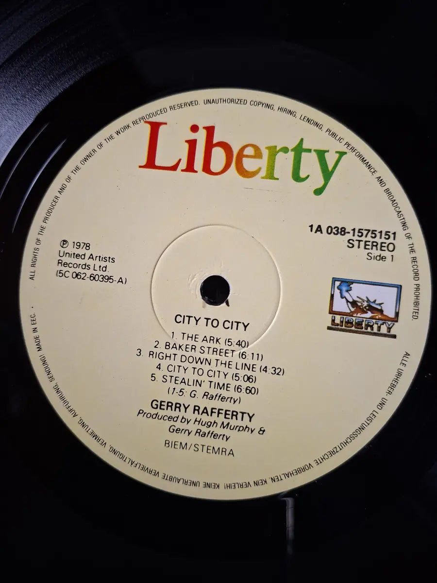 Gerry Rafferty – City To City