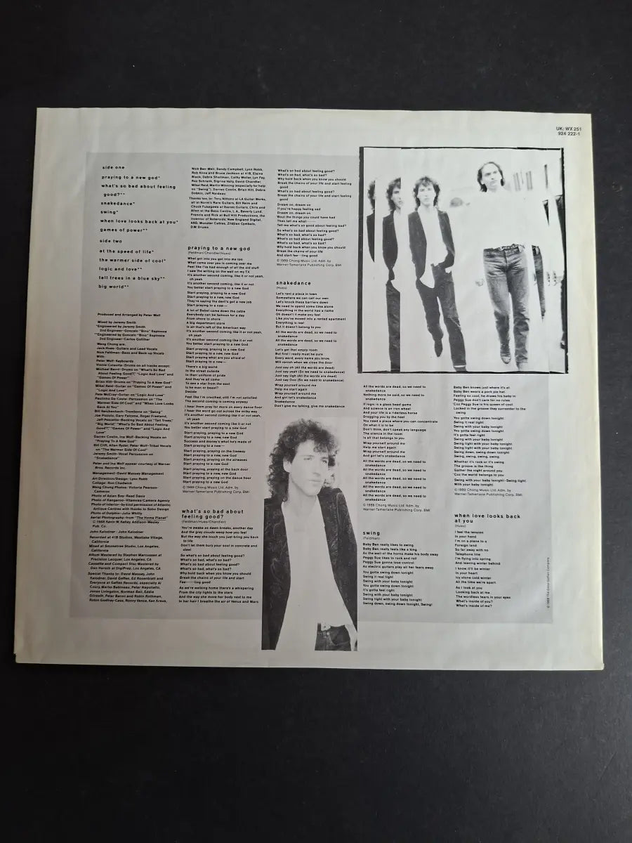 Wang Chung – The Warmer Side Of Cool