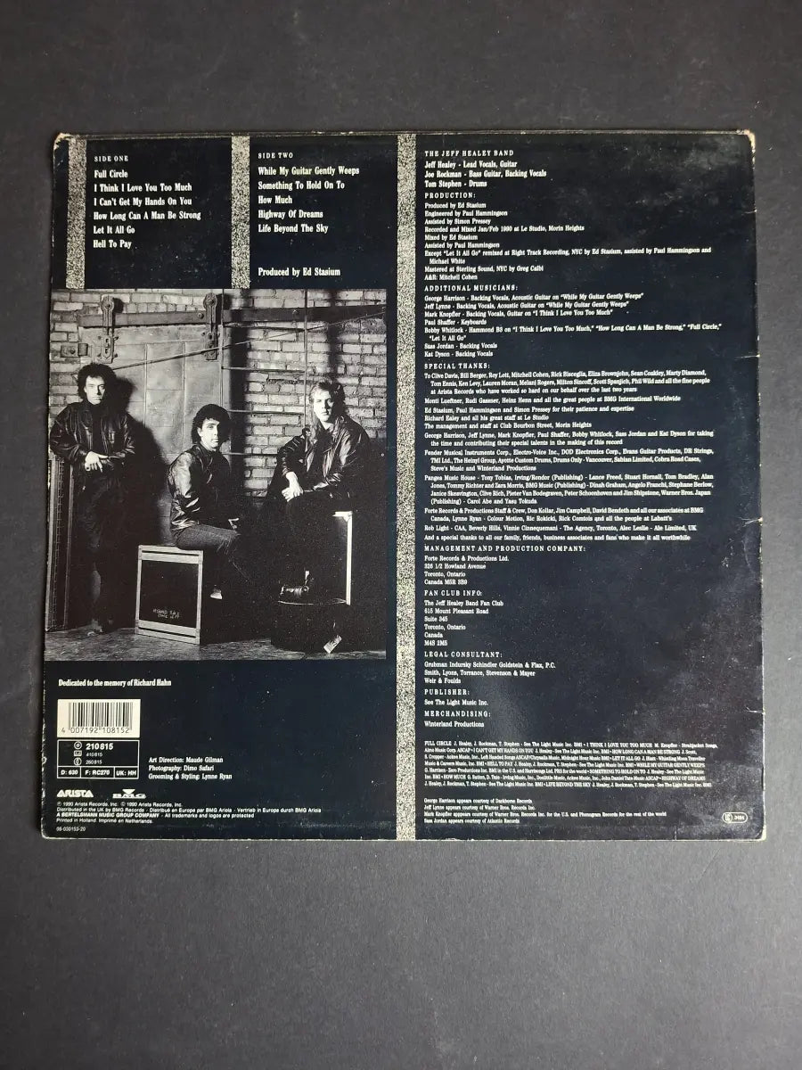 The Jeff Healey Band – Hell To Pay