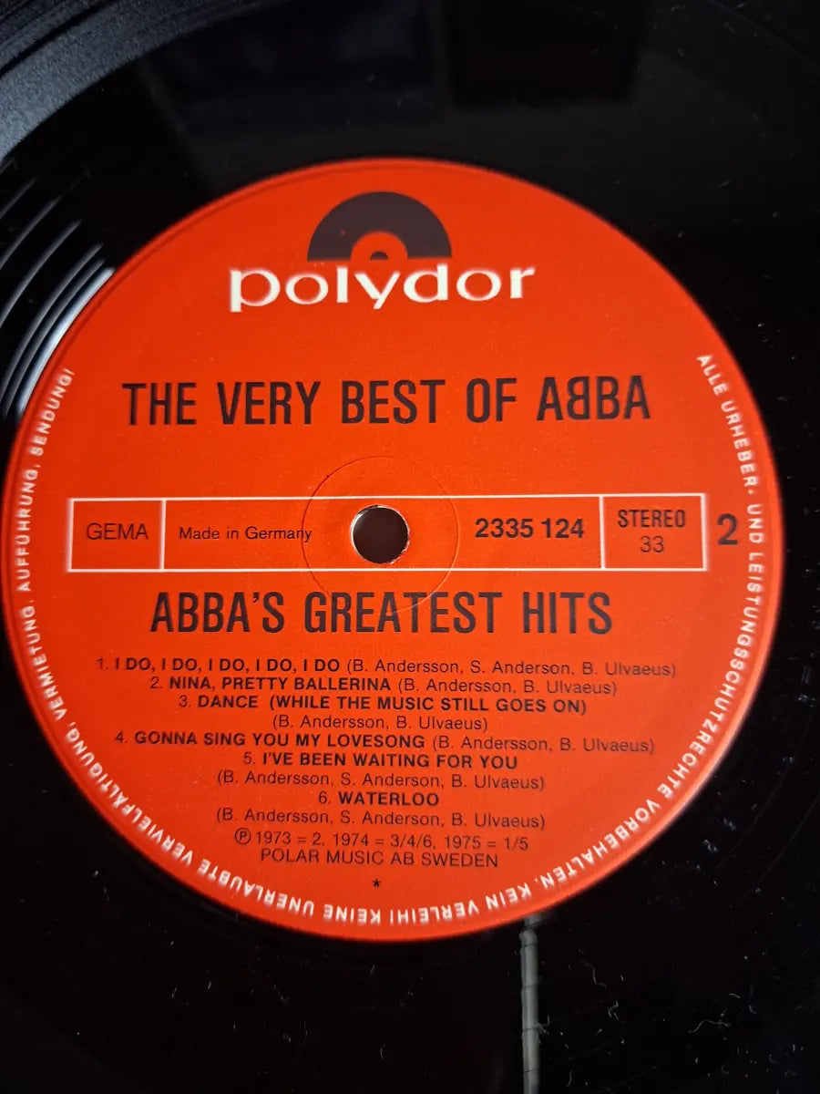 ABBA – The Very Best Of ABBA (ABBA's Greatest Hits)