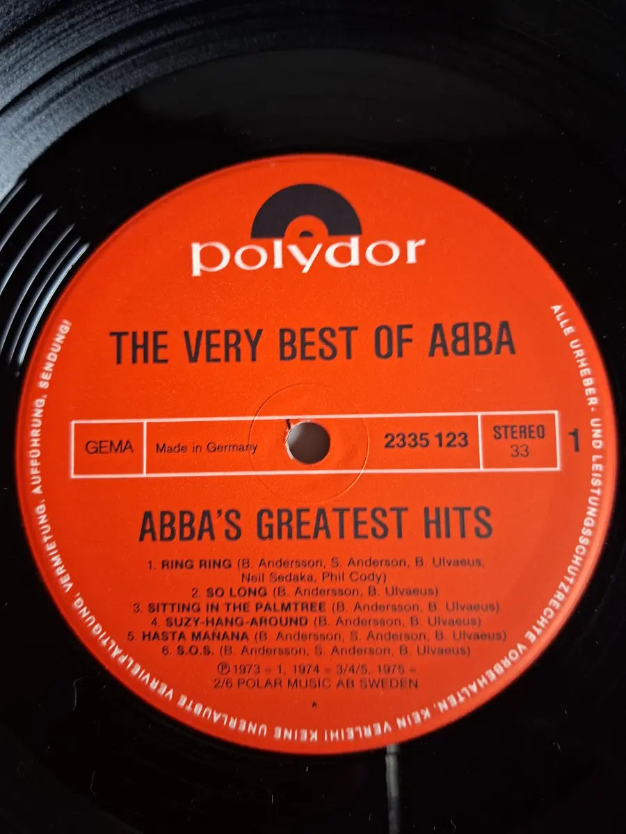 ABBA – The Very Best Of ABBA (ABBA's Greatest Hits)
