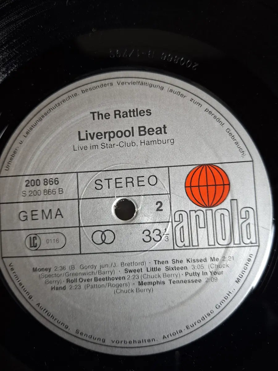 The Rattles – Liverpool Beat Volume 1 - Live Im Star-Club Hamburg