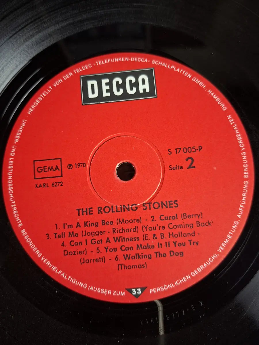 The Rolling Stones – The Rolling Stones (Ohne Poster)