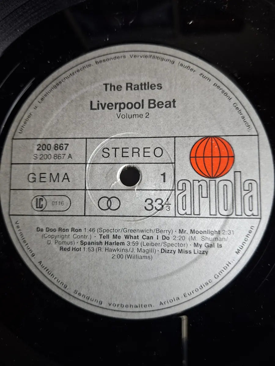 The Rattles – Liverpool Beat Volume 2