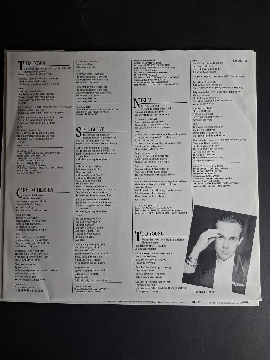 Elton John – Ice On Fire
