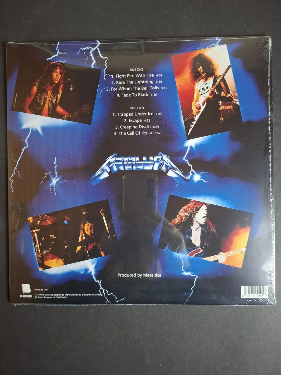 Metallica - Ride The Lightning (Vinyl LP - 1984 - US - Reissue)