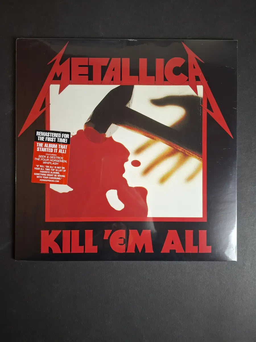 Metallica - Kill Em All (Vinyl LP - 1983 - US - Reissue)