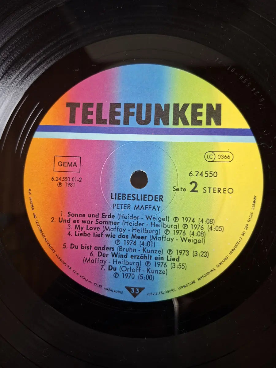 Peter Maffay – Liebeslieder