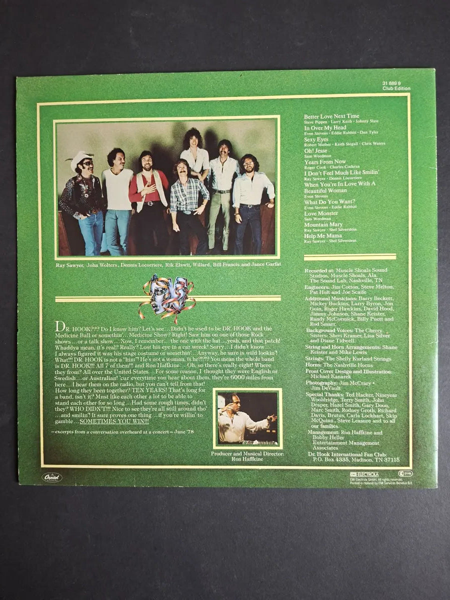 Dr. Hook – Sometimes You Win