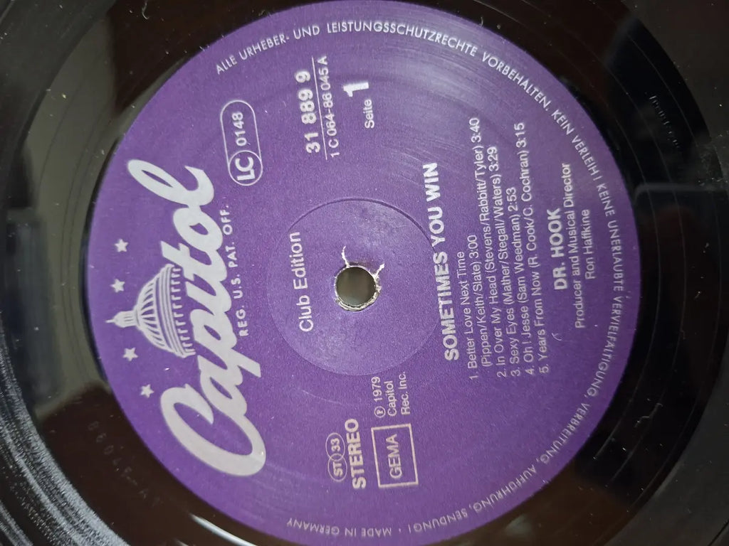 Dr. Hook – Sometimes You Win