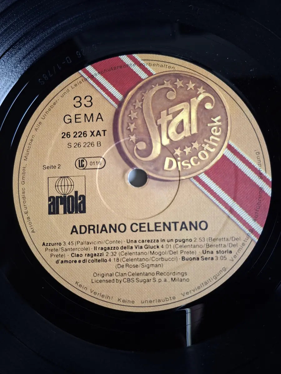 Adriano Celentano – Star Discothek