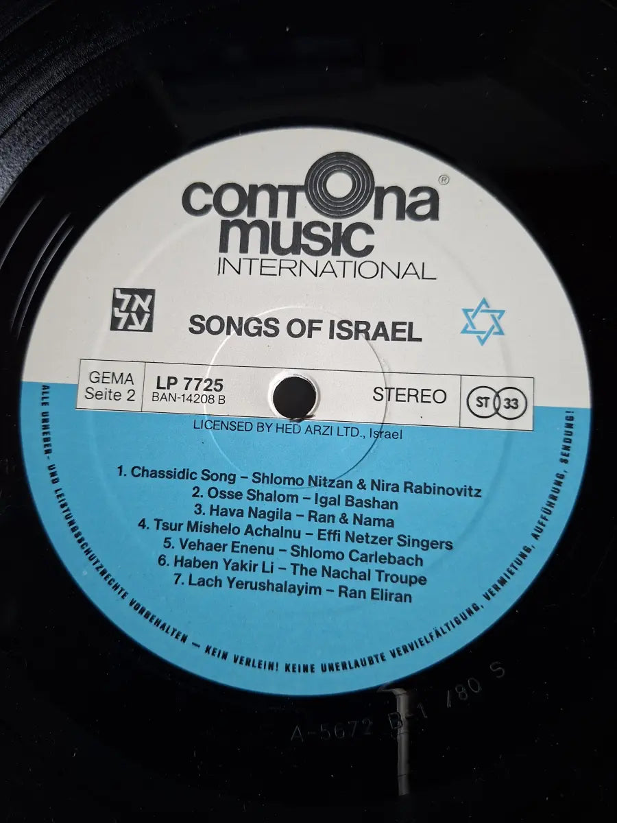 Songs Of Israel