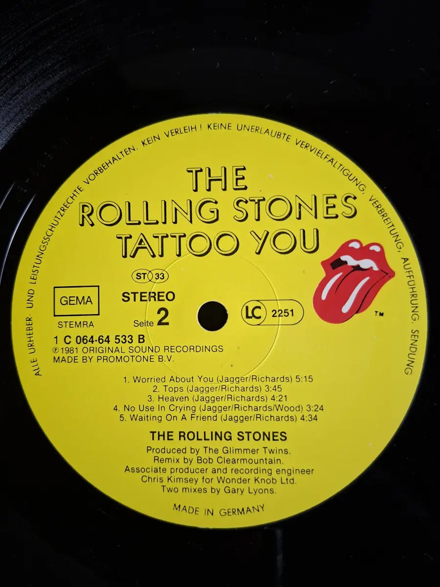Rolling Stones – Tattoo You