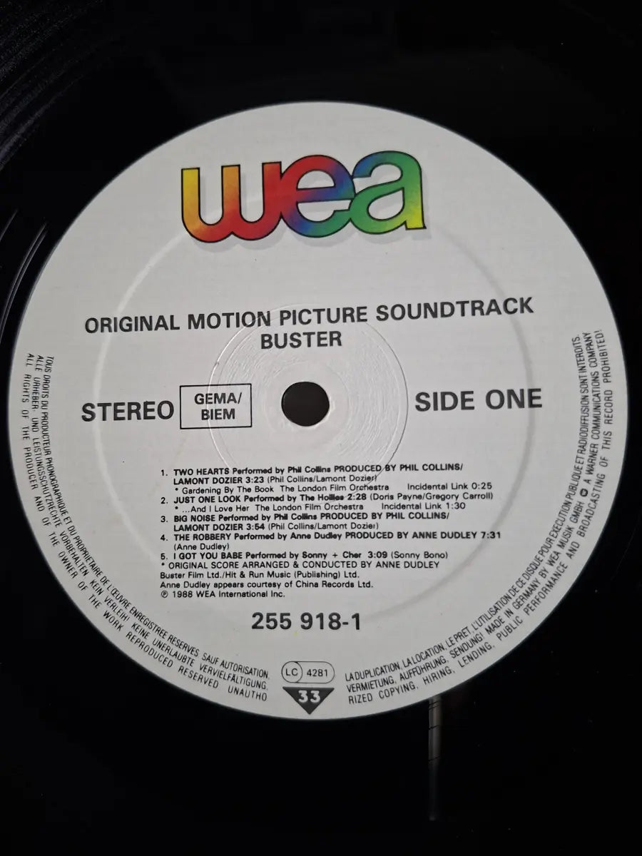 Buster - Original Motion Picture Soundtrack