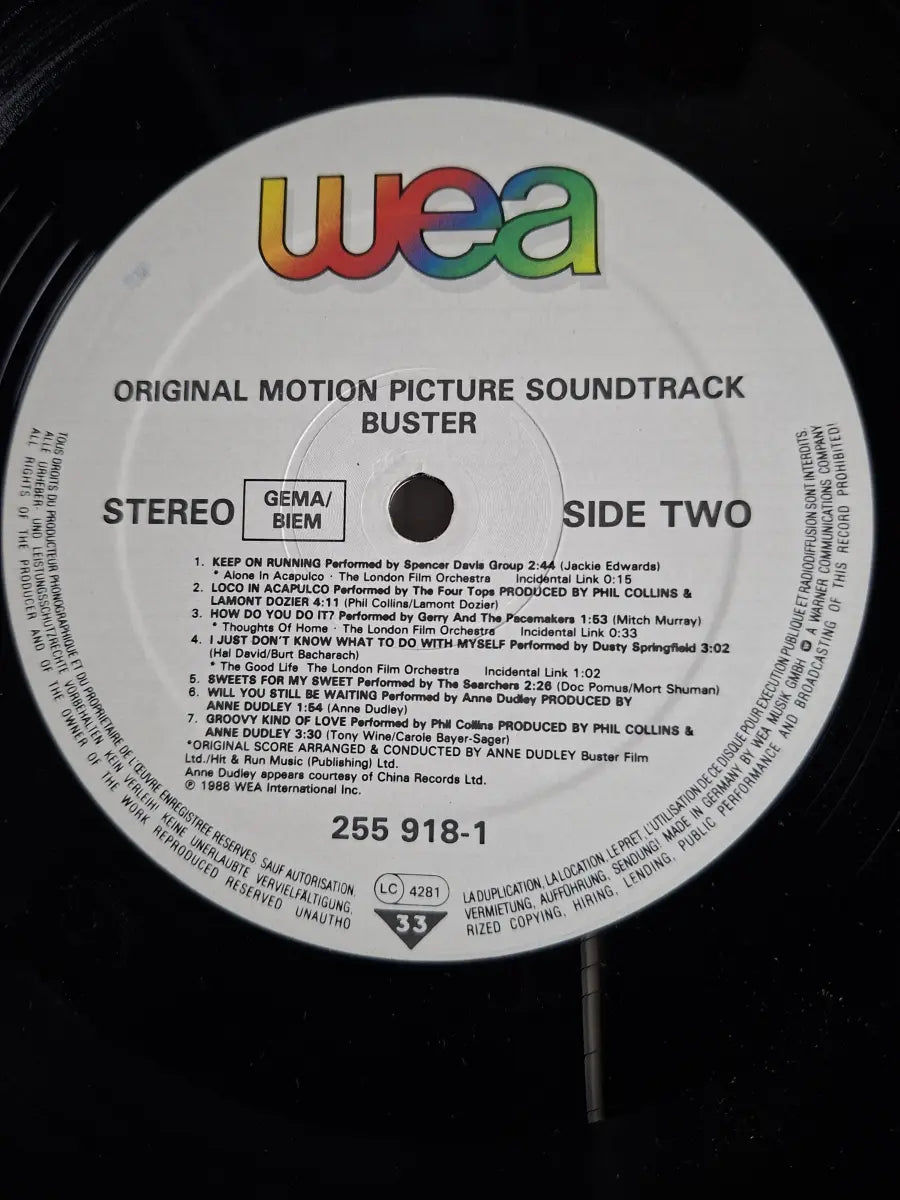 Buster - Original Motion Picture Soundtrack