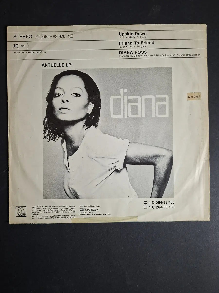 Diana Ross – Upside Down