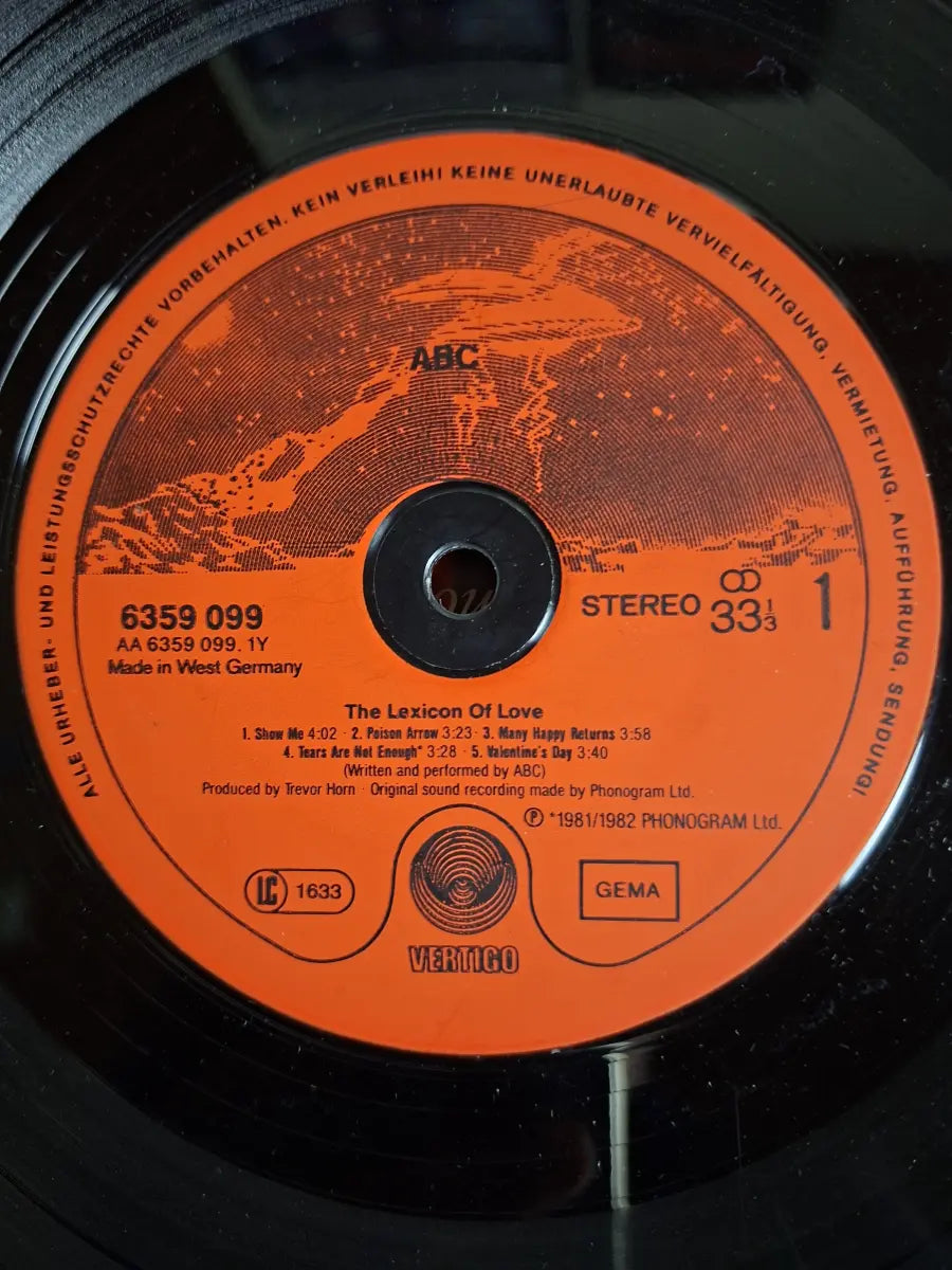 ABC – The Lexicon Of Love