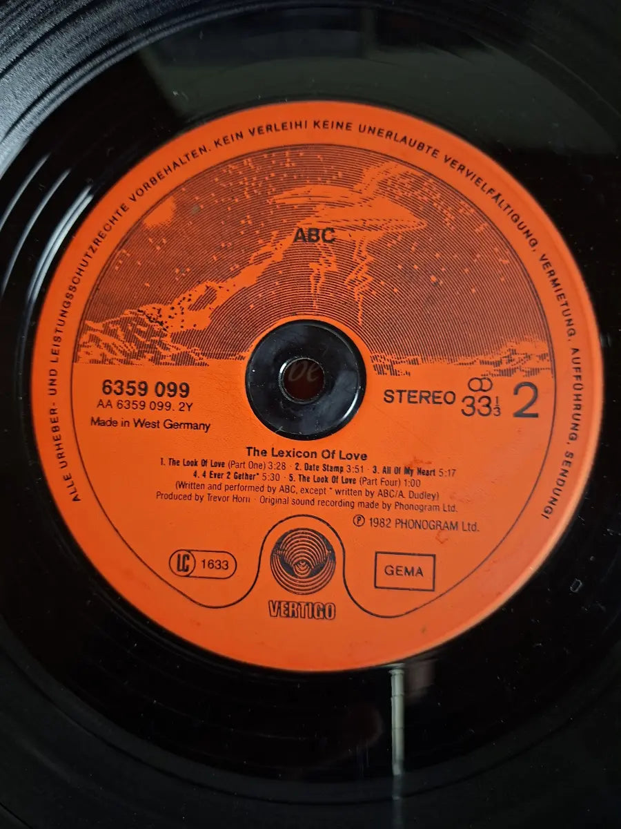 ABC – The Lexicon Of Love