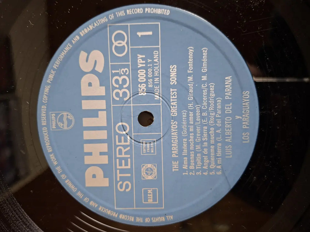 Luis Alberto del Parana y Los Paraguayos – The Paraguayos' Greatest Songs