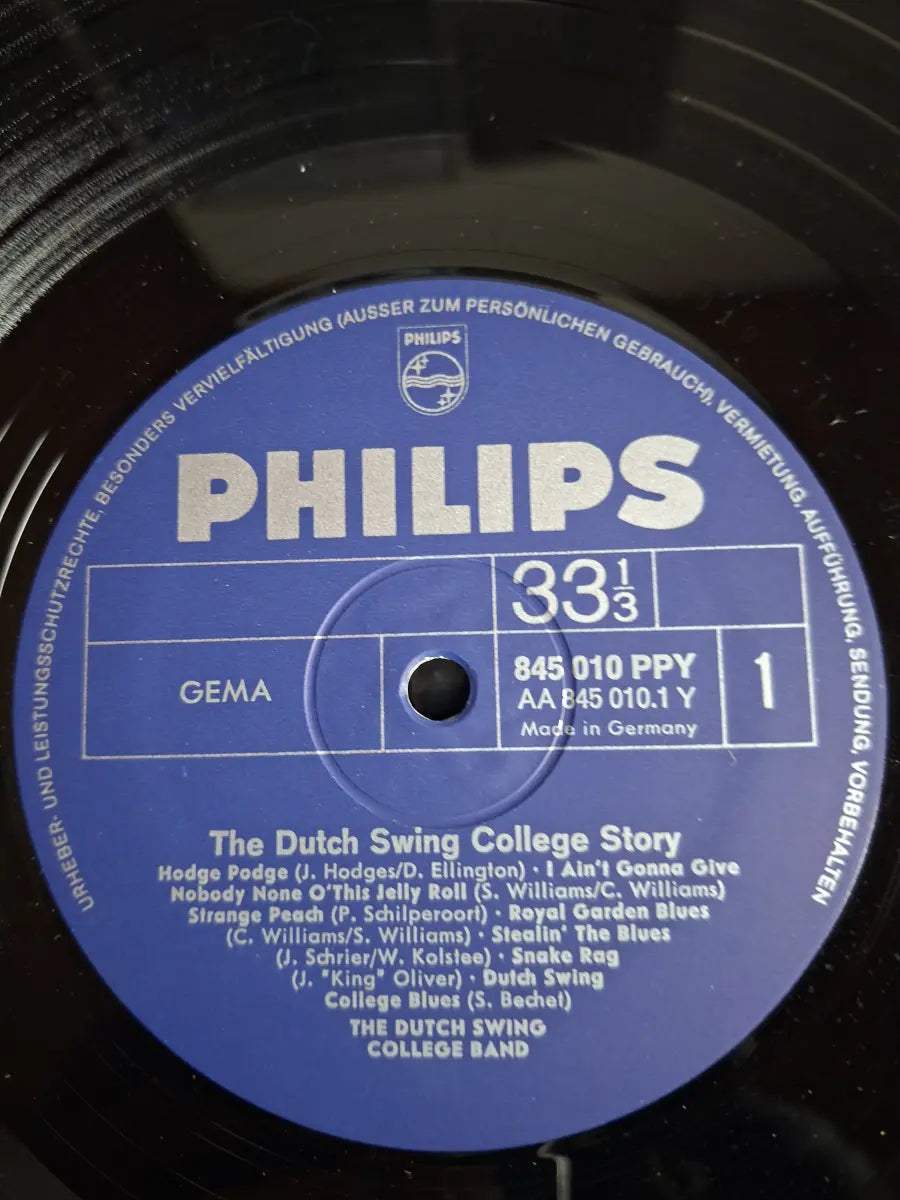 The Dutch Swing College Band – The Dutch Swing College Story