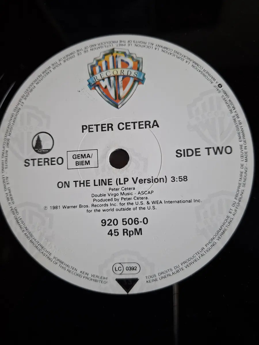 Peter Cetera – Glory Of Love (Extended Version)