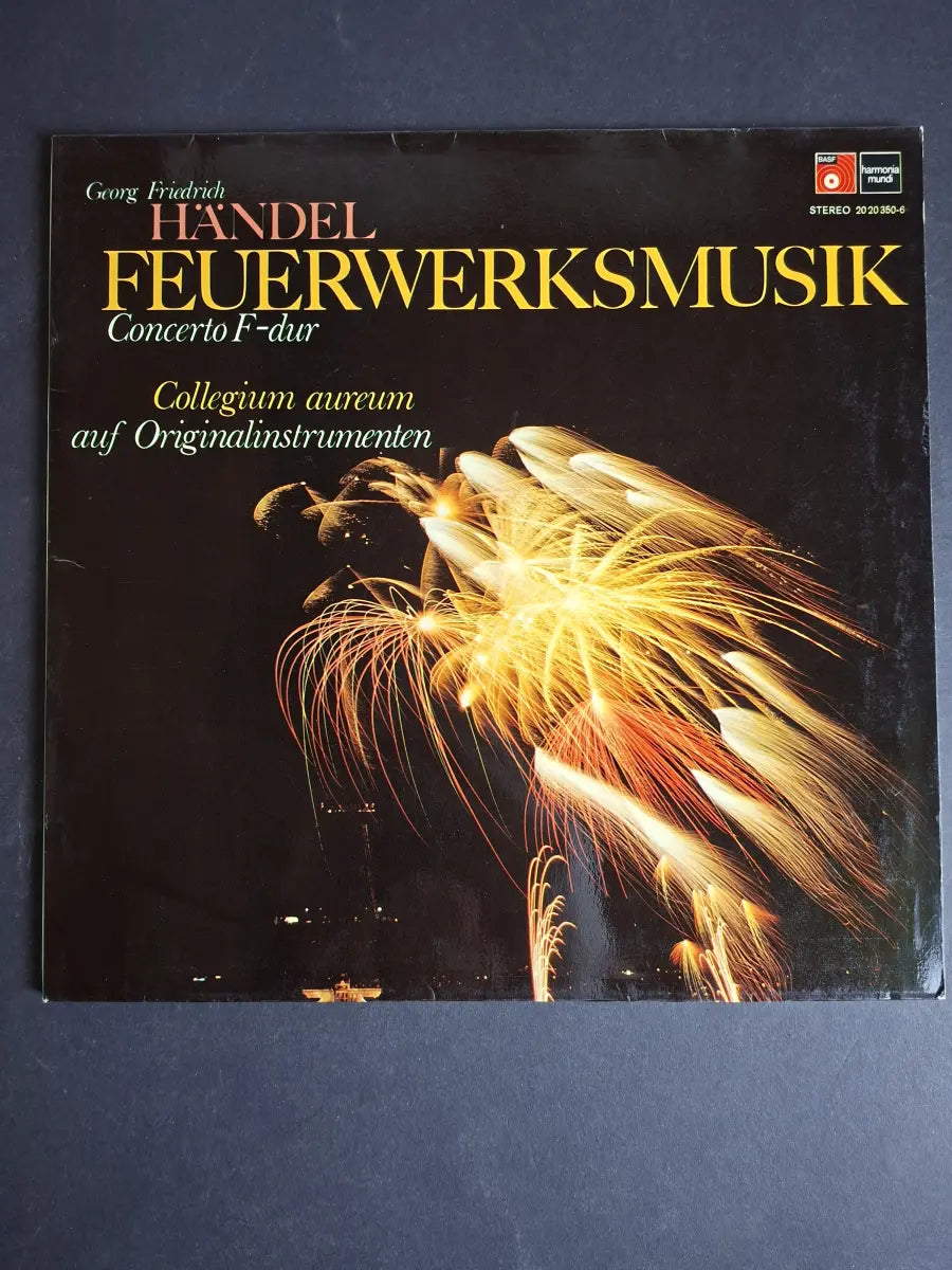 Collegium Aureum, Georg Friedrich Händel – Feuerwerksmusik Concerto F-Dur