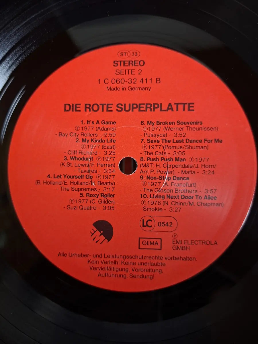 Die Rote Superplatte