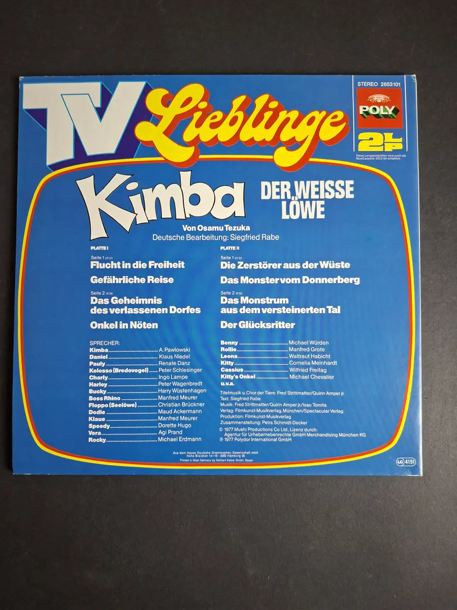 Osamu Tezuka – TV Lieblinge (Kimba, Der Weisse Löwe)