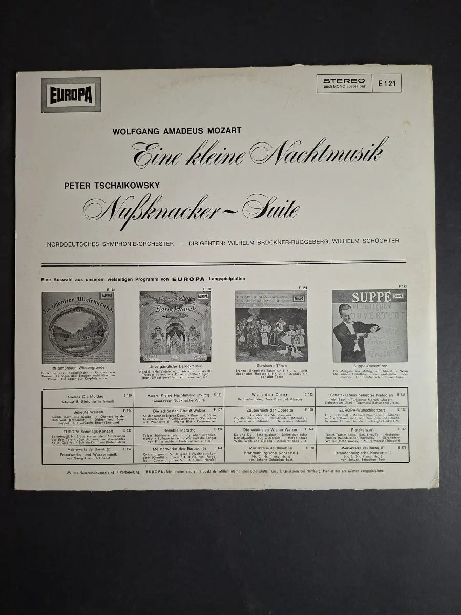 W.A. Mozart / P. Tschaikowsky – Eine Kleine Nachtmusik / Nußknacker-Suite
