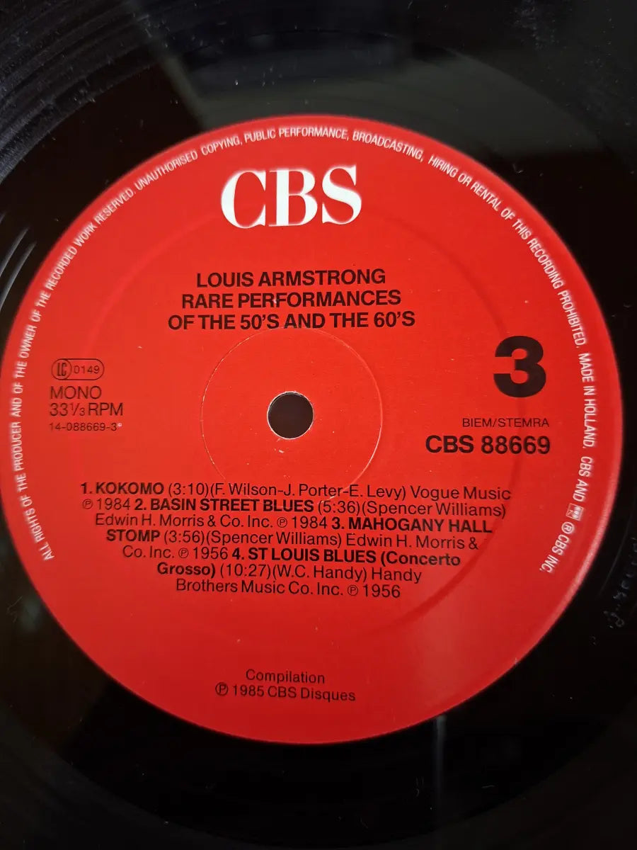 Louis Armstrong – Rare Performances Of The 50's And 60's