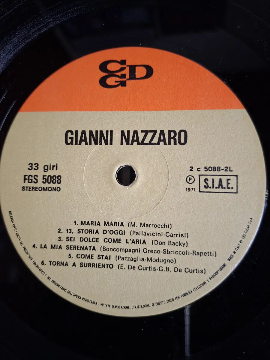 Gianni Nazzaro – Gianni Nazzaro