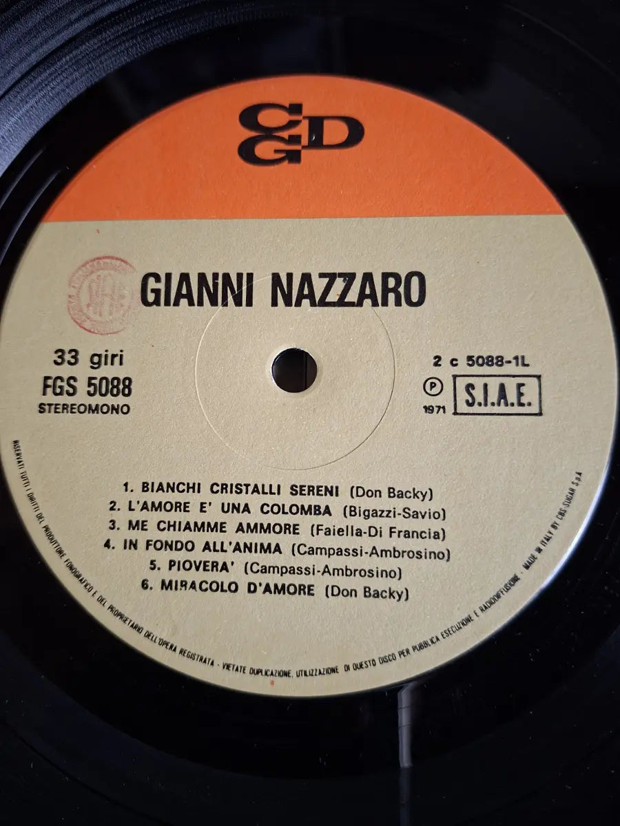 Gianni Nazzaro – Gianni Nazzaro