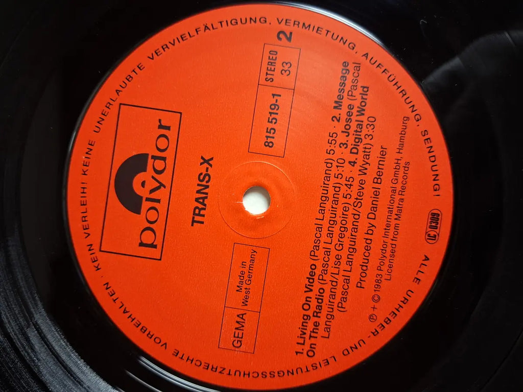 Trans-X – Living On Video