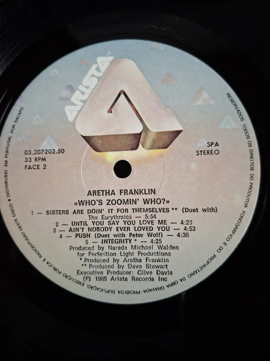 Aretha Franklin – Who's Zoomin' Who?