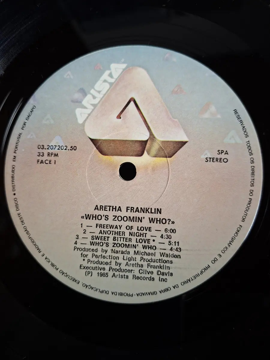 Aretha Franklin – Who's Zoomin' Who?