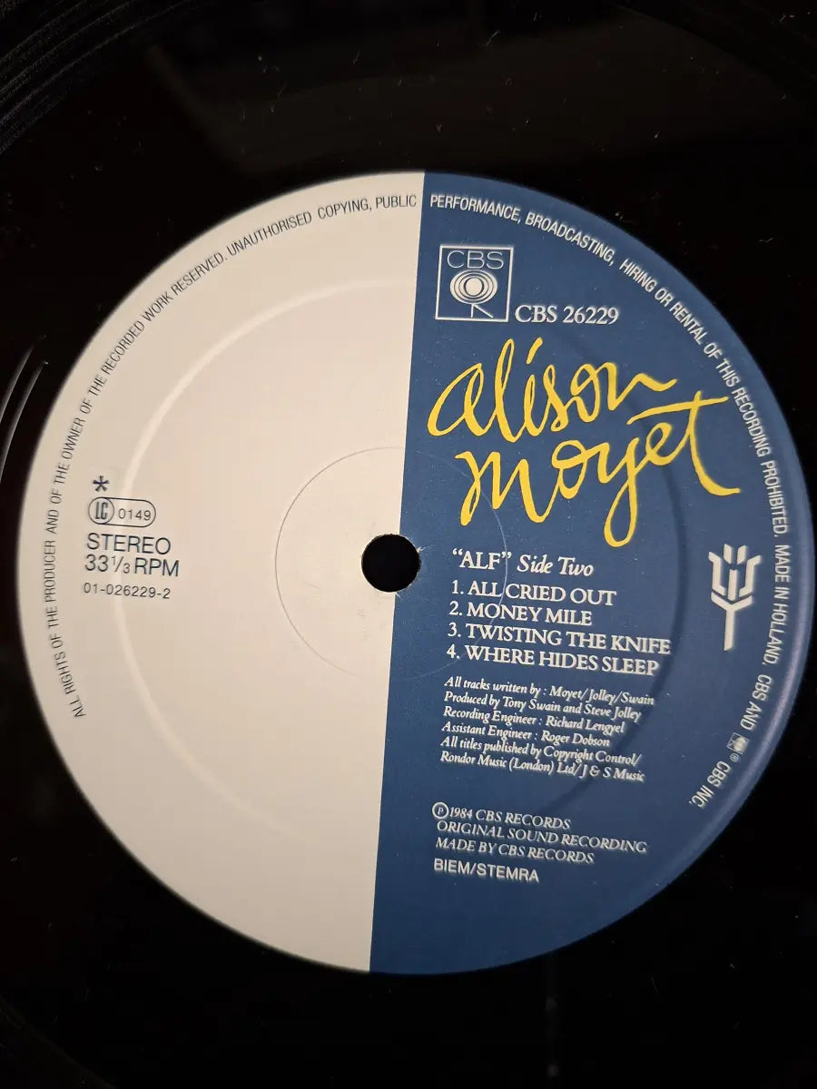 Alison Moyet – Alf
