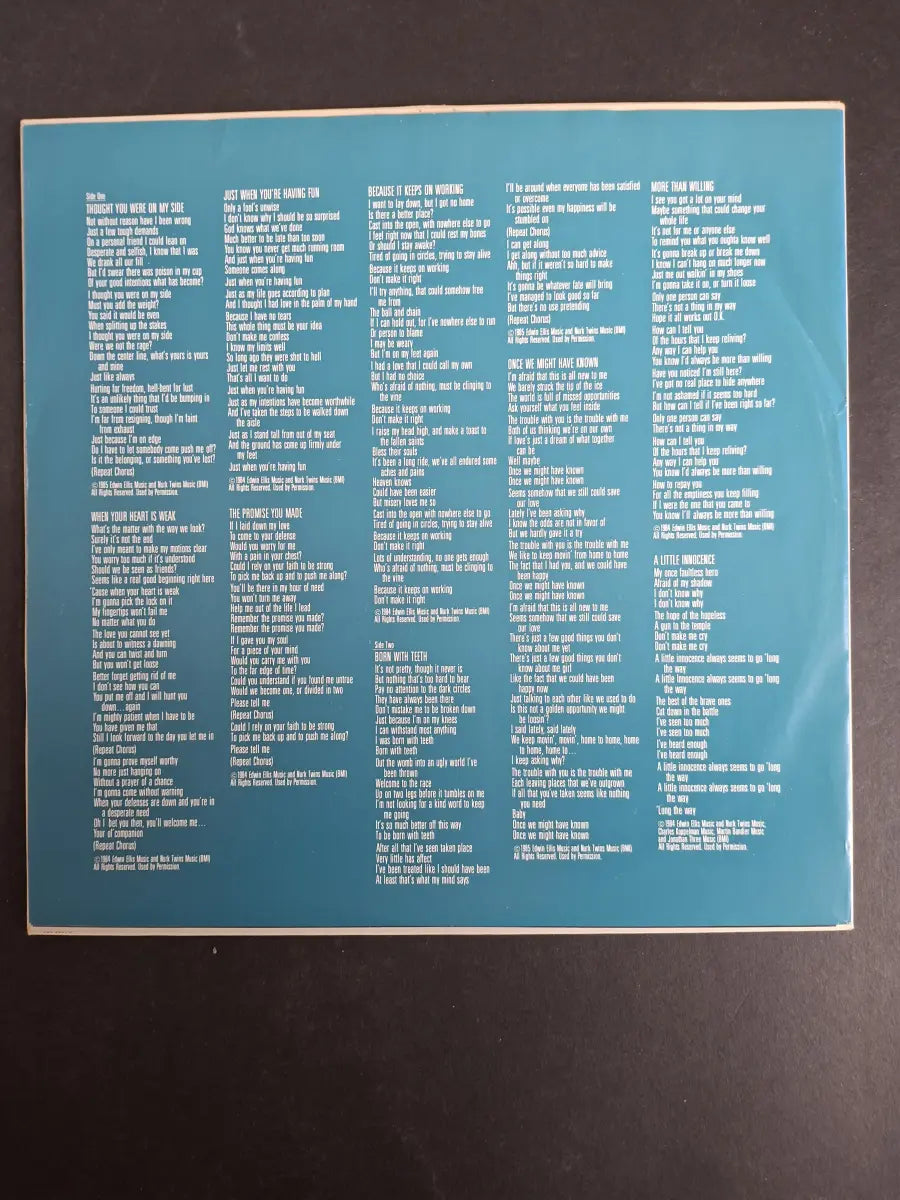 Cock Robin – Cock Robin
