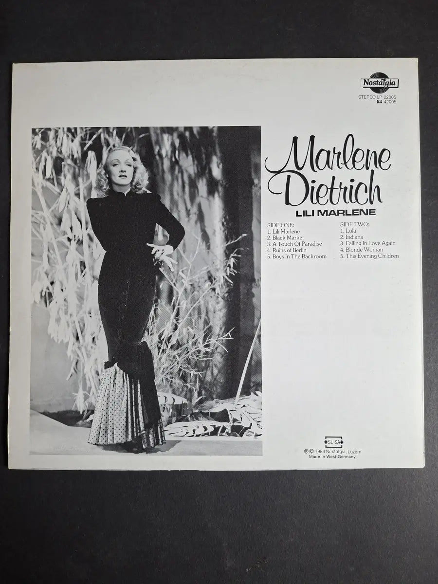 Marlene Dietrich – Lili Marlene