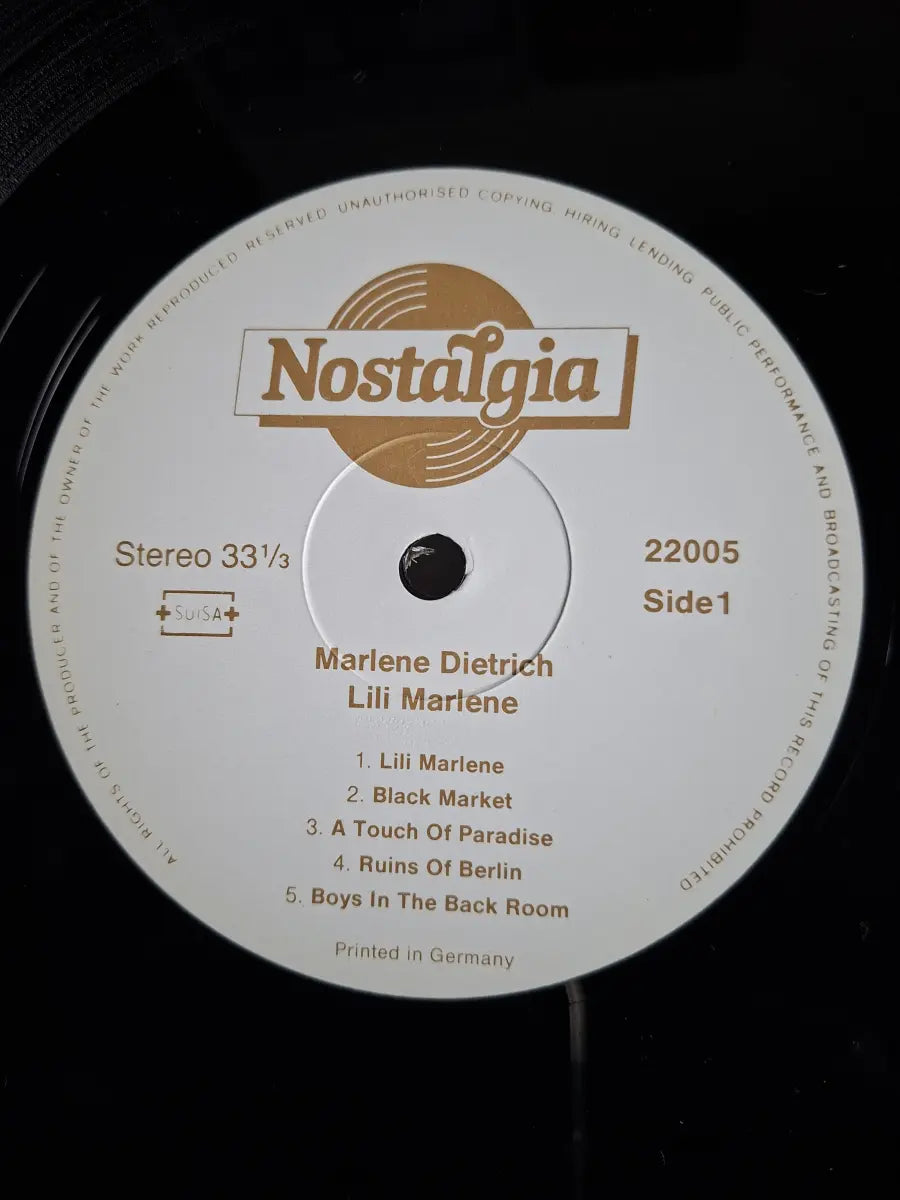 Marlene Dietrich – Lili Marlene
