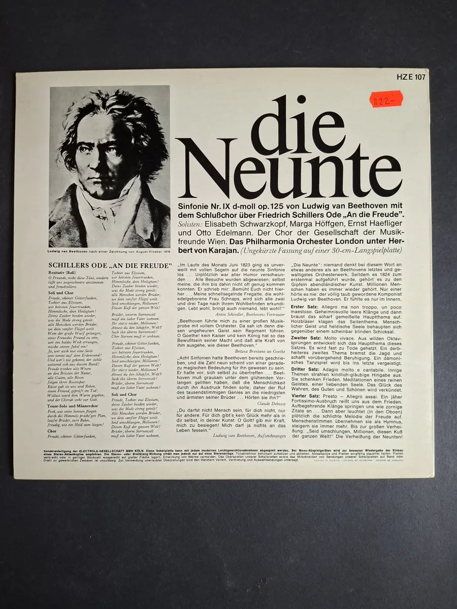 Herbert Von Karajan - Ludwig van Beethoven – Die Neunte