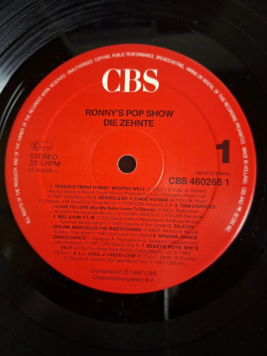 Ronny's Pop Show - Die Zehnte