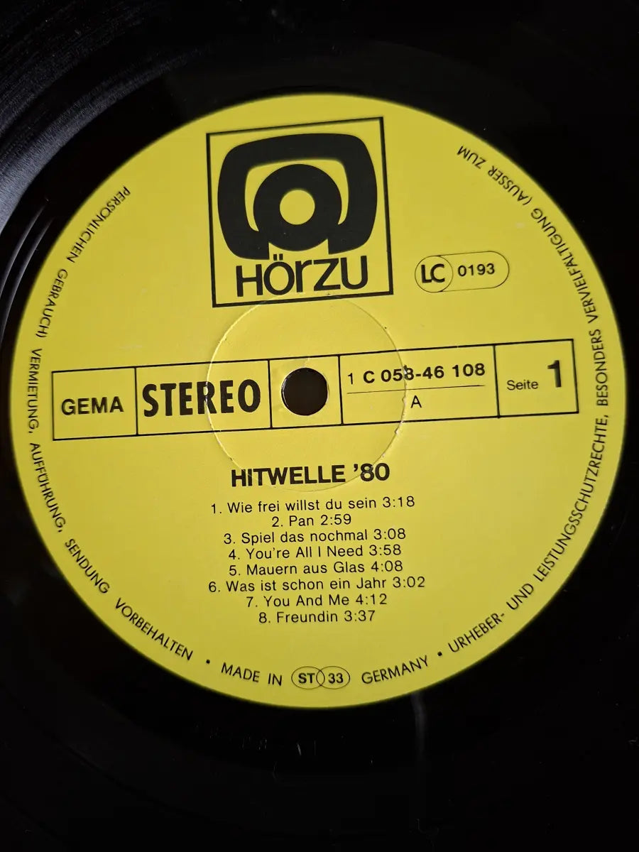 Hitwelle '80