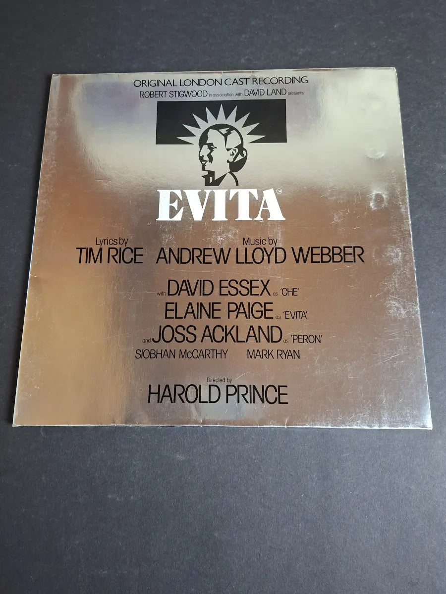Robert Stigwood In Association With David Land Presents Tim Rice - Andrew Lloyd Webber – Evita: Original London Cast Recording