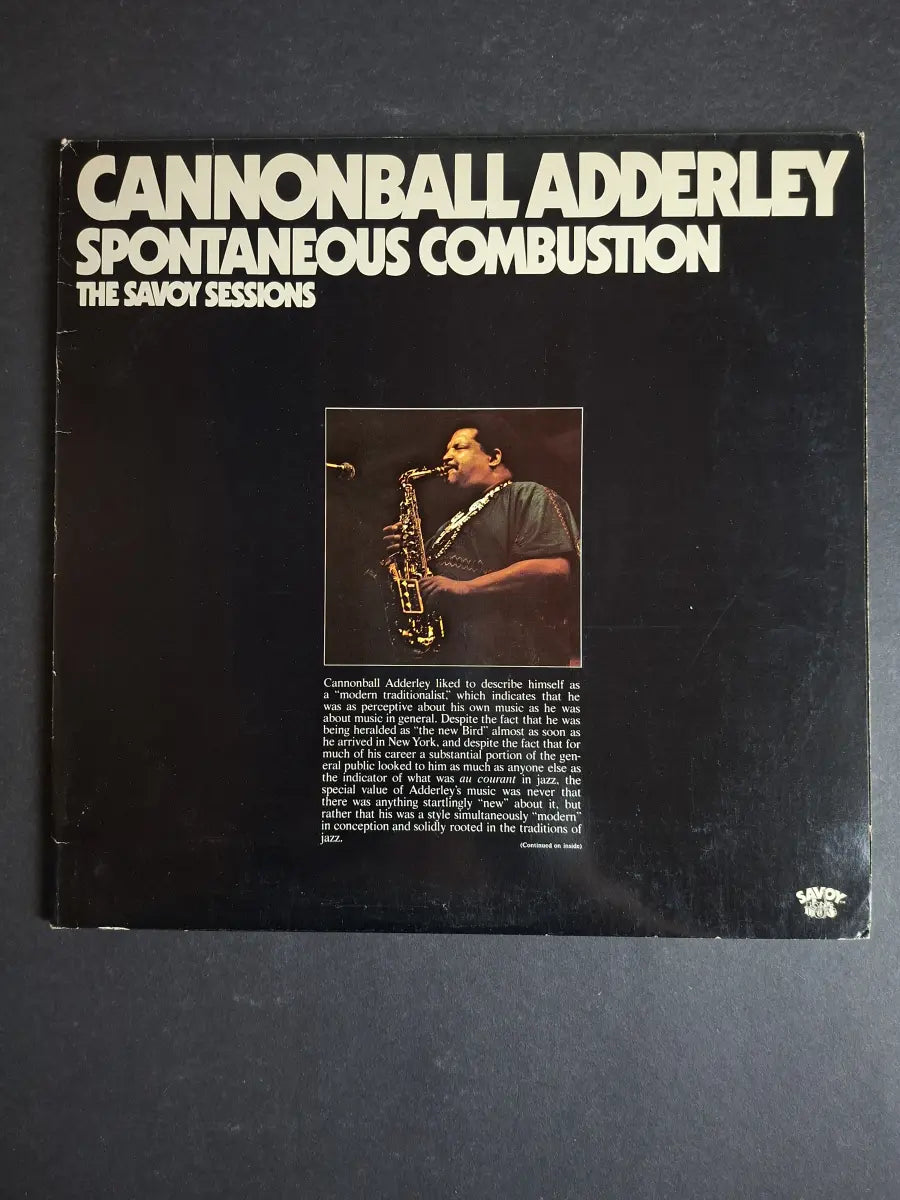 Cannonball Adderley – Spontaneous Combustion