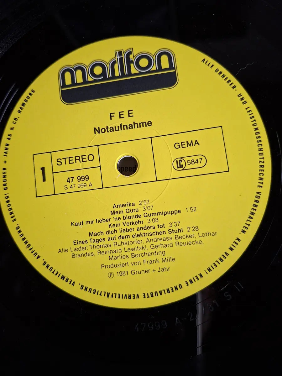 FEE – Notaufnahme
