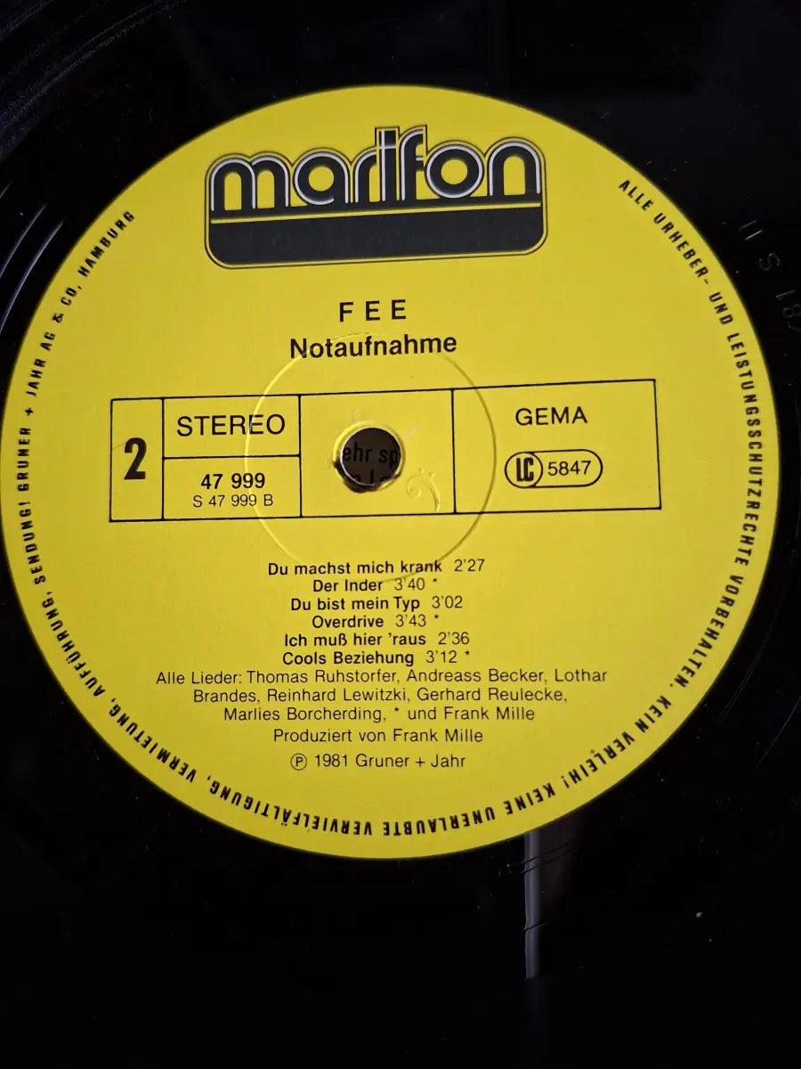 FEE – Notaufnahme