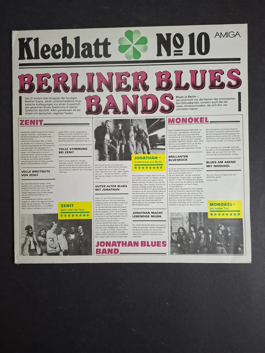 Kleeblatt № 10 (Berliner Blues Bands)