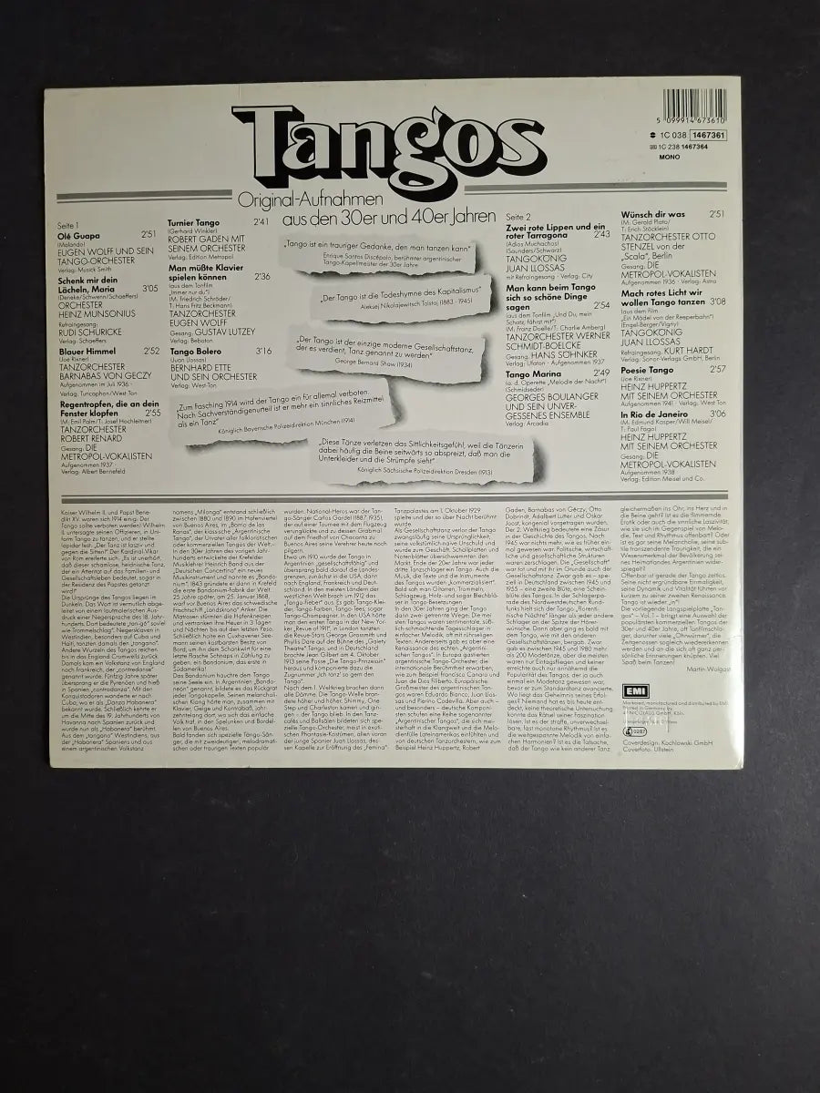 Tangos