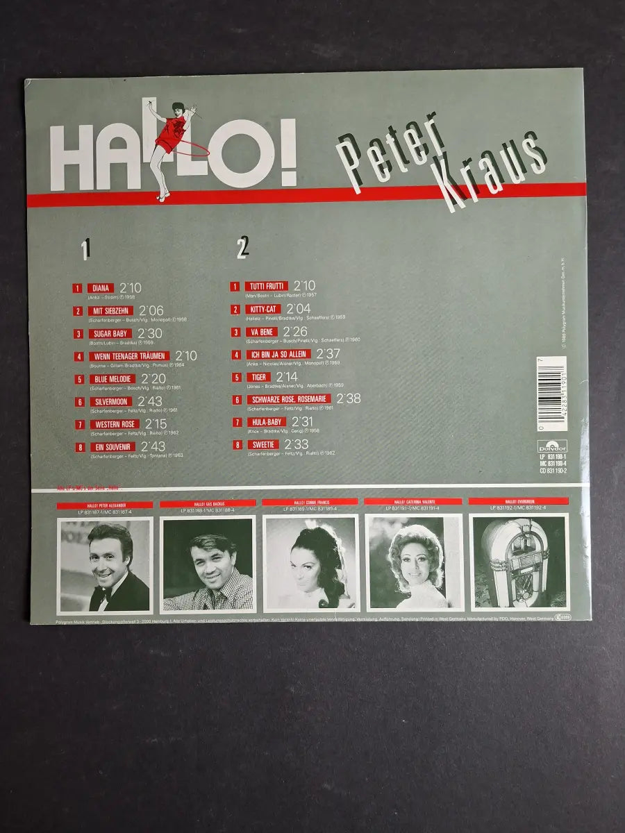 Peter Kraus – Hallo! Peter Kraus