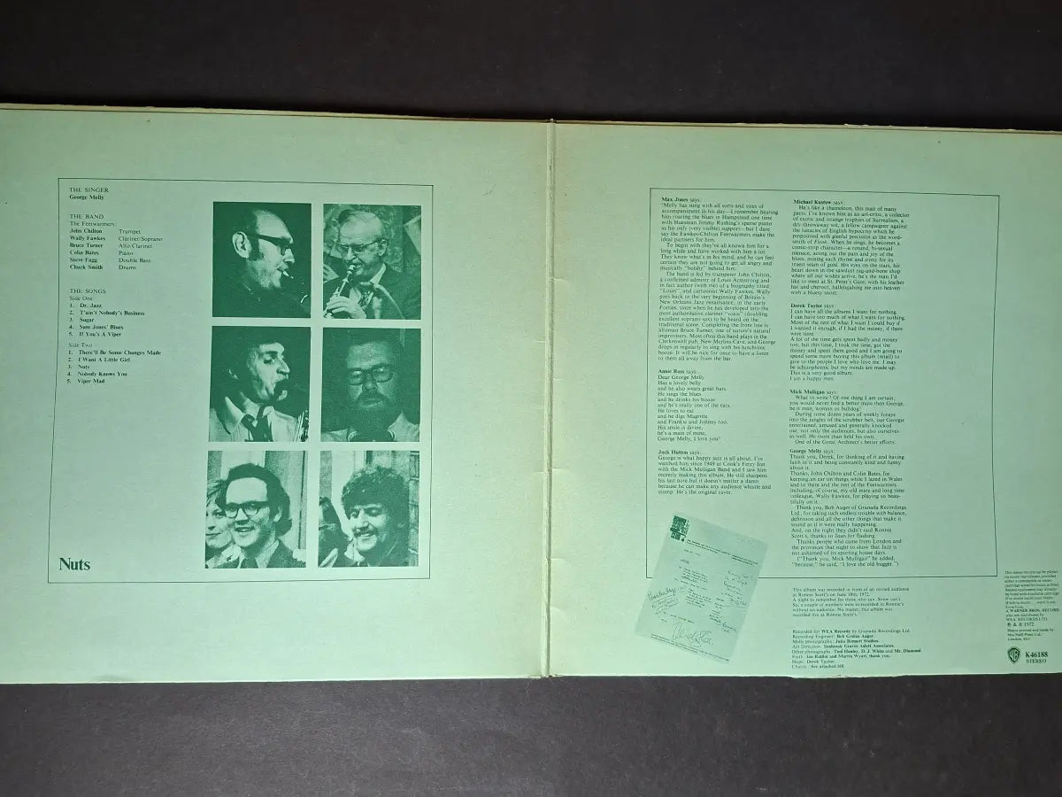 George Melly & The Feetwarmers – Nuts